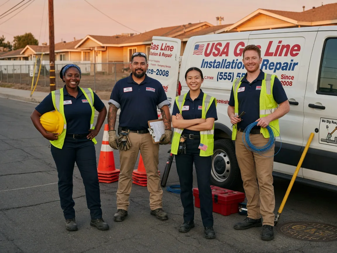 Gas Line Installation company in Overgaard, AZ